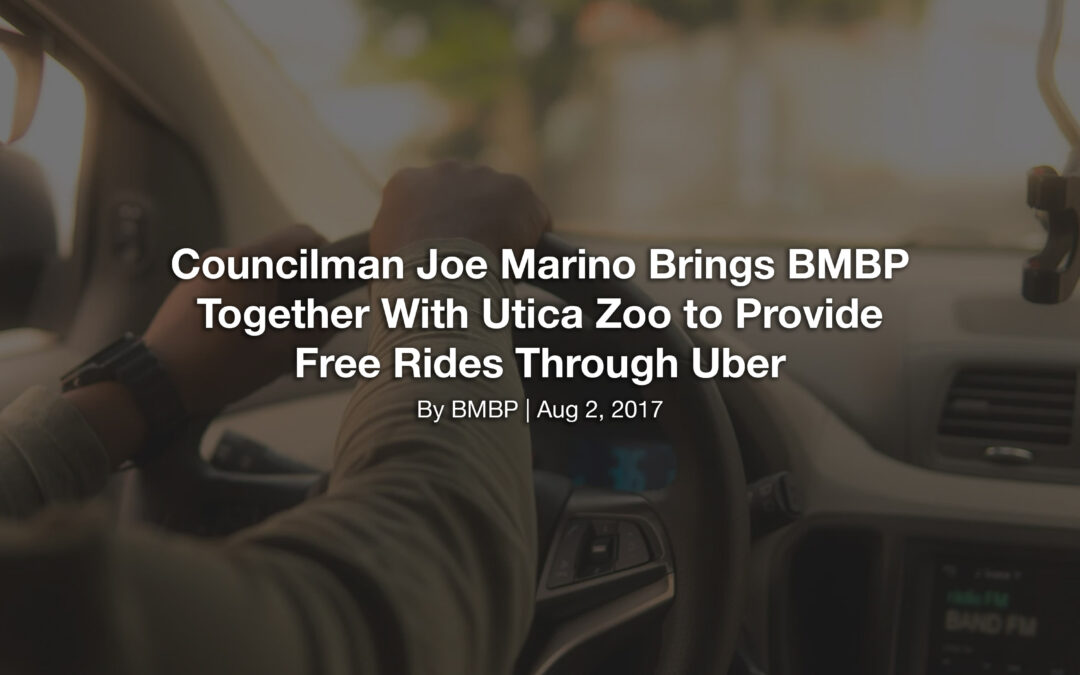 Councilman Joe Marino Brings BMBP Together With Utica Zoo to Provide Free Rides Through Uber