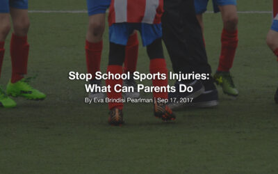 Stop School Sports Injuries: What Can Parents Do