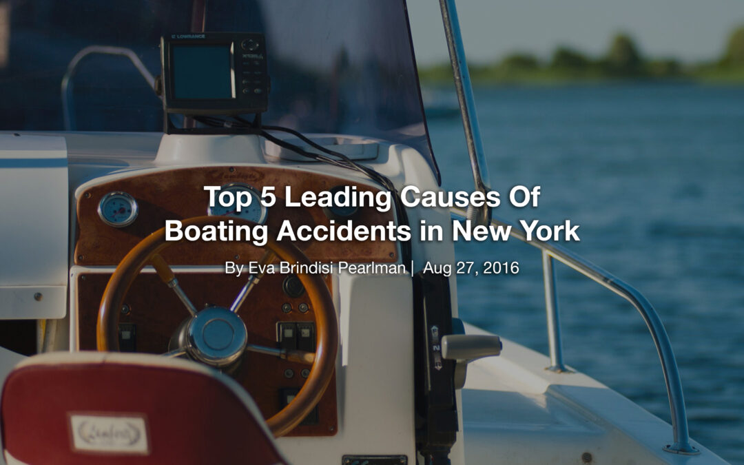 Top 5 Leading Causes Of Boating Accidents in New York