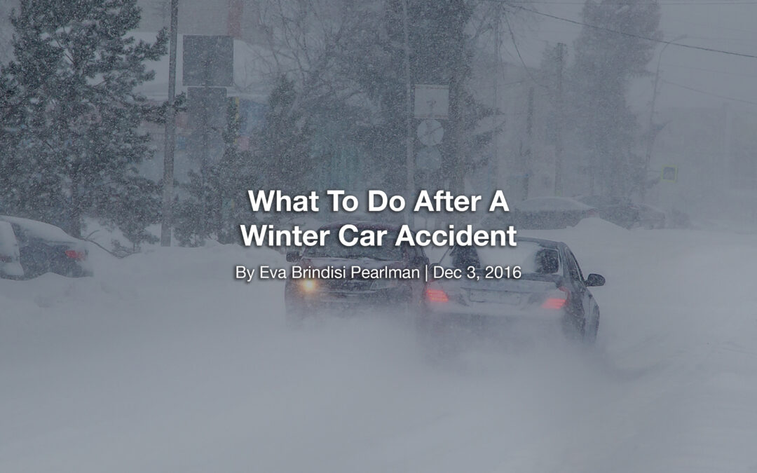 What To Do After A Winter Car Accident