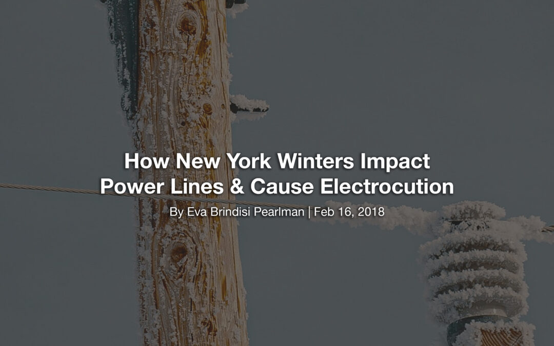 How New York Winters Impact Power Lines & Cause Electrocution
